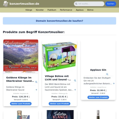 Screenshot konzertmusiker.de