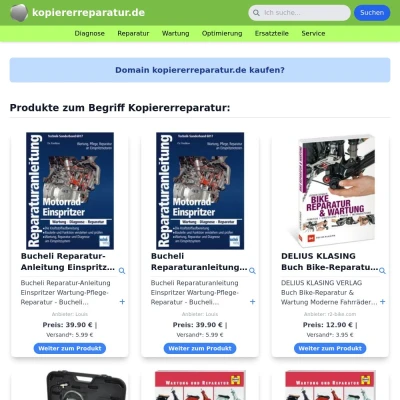 Screenshot kopiererreparatur.de