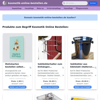 Screenshot kosmetik-online-bestellen.de