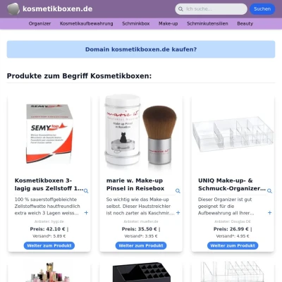 Screenshot kosmetikboxen.de