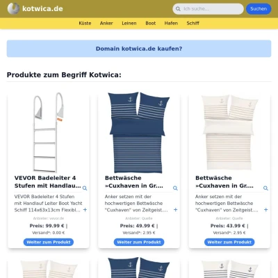 Screenshot kotwica.de