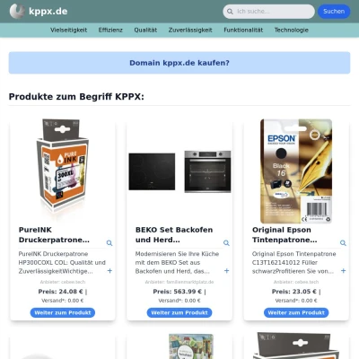 Screenshot kppx.de