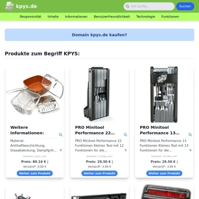 Screenshot kpys.de