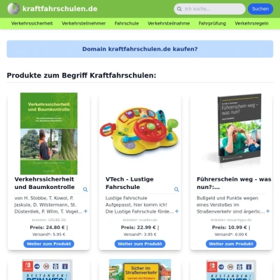 Screenshot kraftfahrschulen.de