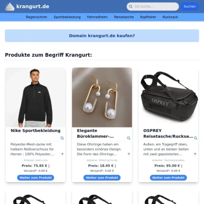 Screenshot krangurt.de
