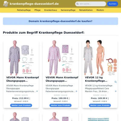 Screenshot krankenpflege-duesseldorf.de