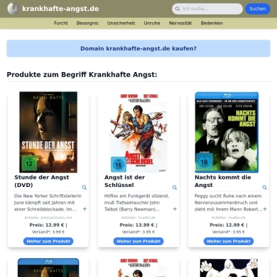 Screenshot krankhafte-angst.de