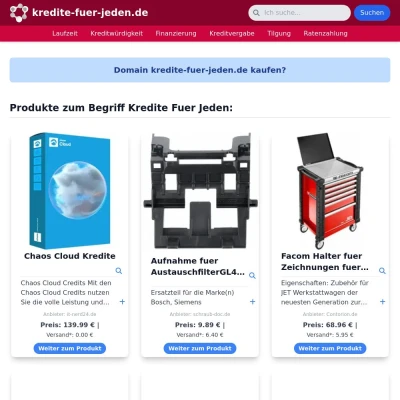 Screenshot kredite-fuer-jeden.de