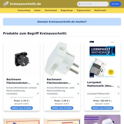 Screenshot kreisausschnitt.de