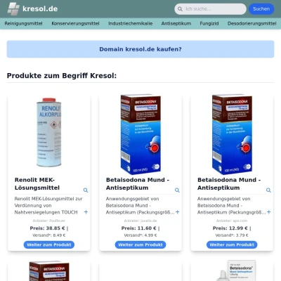 Screenshot kresol.de