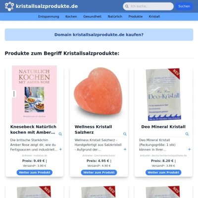 Screenshot kristallsalzprodukte.de