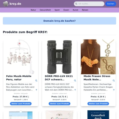 Screenshot krsy.de