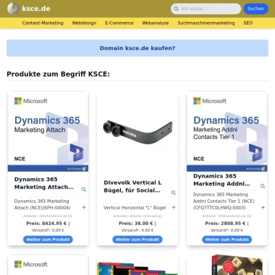 Screenshot ksce.de