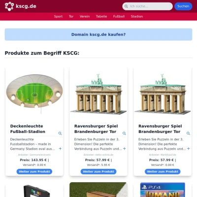 Screenshot kscg.de