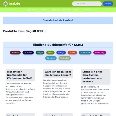 Screenshot ksrl.de