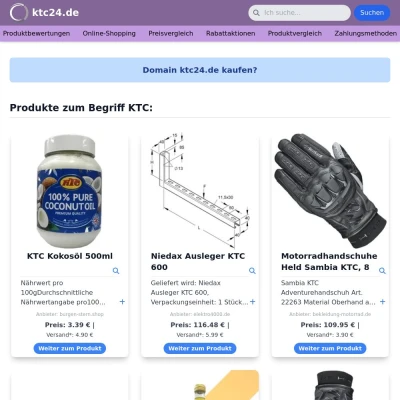 Screenshot ktc24.de