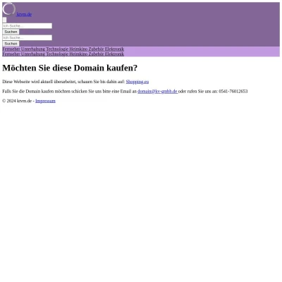 Screenshot ktvm.de