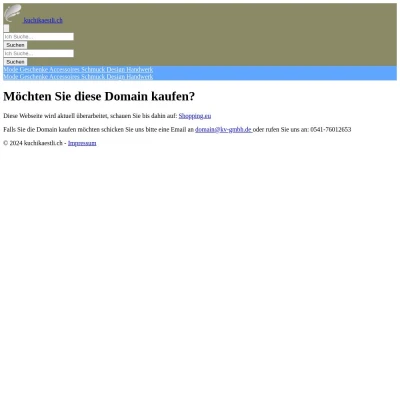 Screenshot kuchikaestli.ch