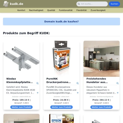Screenshot kudk.de