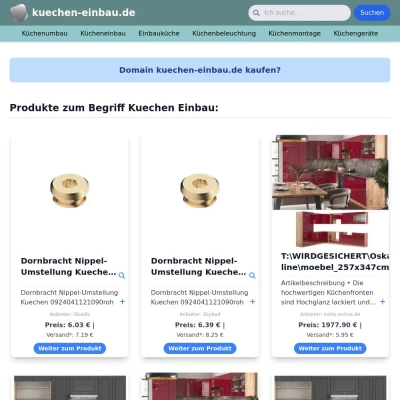 Screenshot kuechen-einbau.de