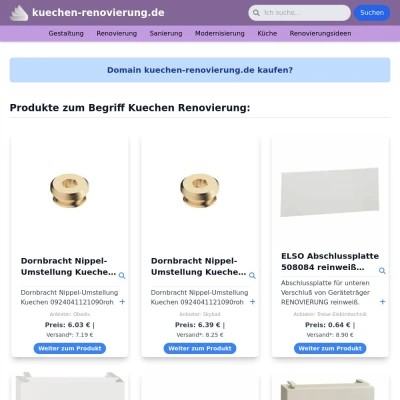 Screenshot kuechen-renovierung.de