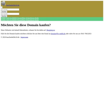 Screenshot kuechenhelfer24.de