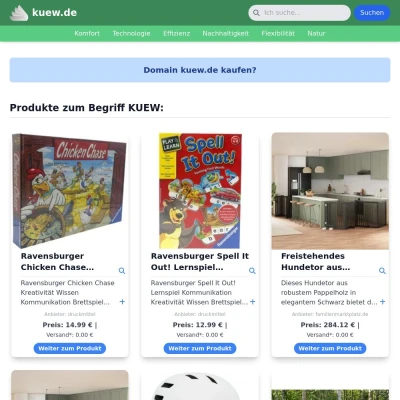 Screenshot kuew.de