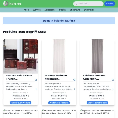 Screenshot kuie.de