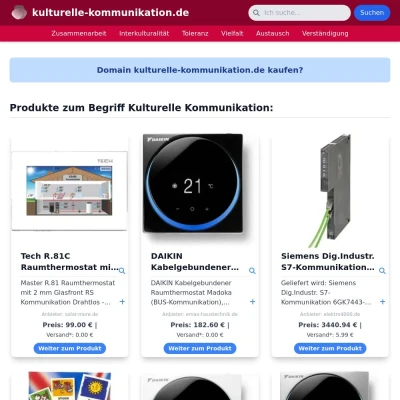 Screenshot kulturelle-kommunikation.de