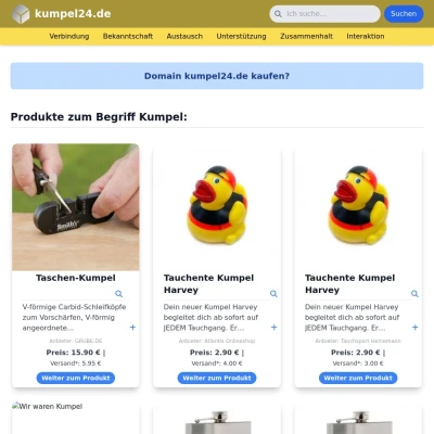 Screenshot kumpel24.de