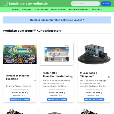 Screenshot kundenberater-online.de