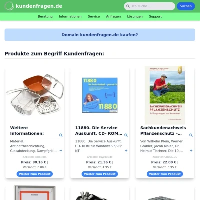 Screenshot kundenfragen.de