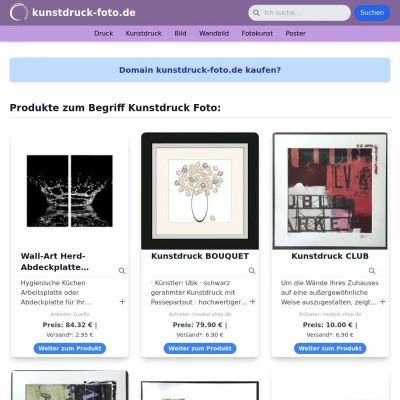 Screenshot kunstdruck-foto.de