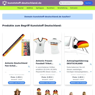 Screenshot kunststoff-deutschland.de