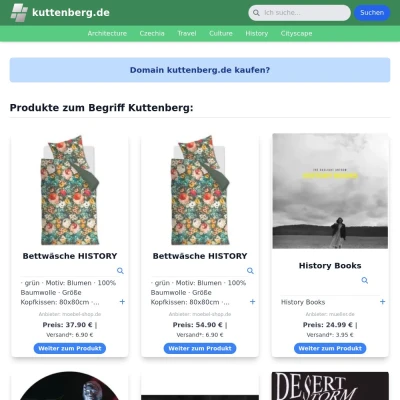 Screenshot kuttenberg.de