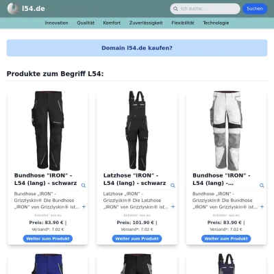 Screenshot l54.de