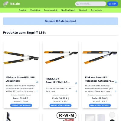 Screenshot l86.de