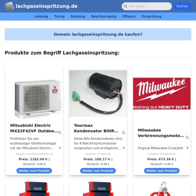 Screenshot lachgaseinspritzung.de