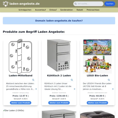 Screenshot laden-angebote.de