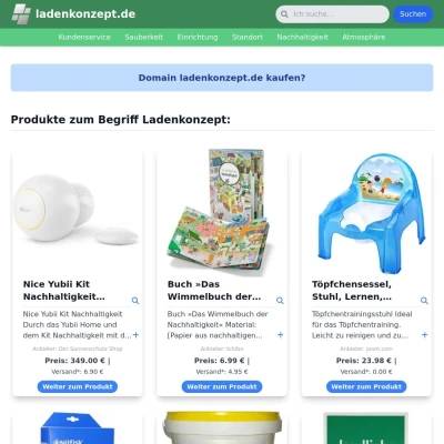 Screenshot ladenkonzept.de