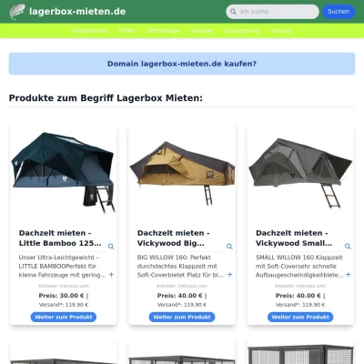 Screenshot lagerbox-mieten.de