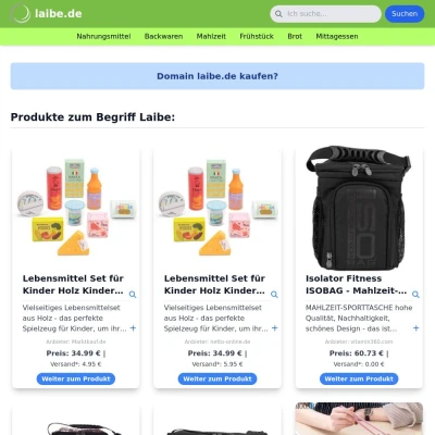 Screenshot laibe.de