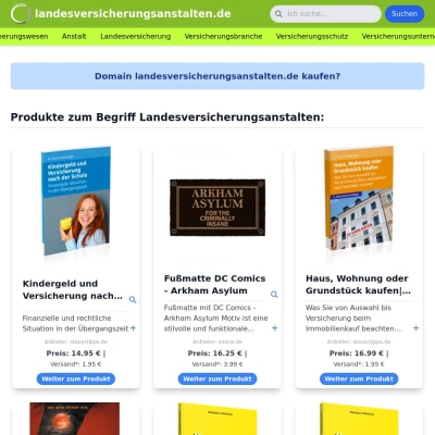 Screenshot landesversicherungsanstalten.de