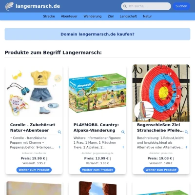 Screenshot langermarsch.de