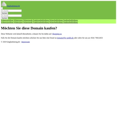 Screenshot langlaufanzug.de