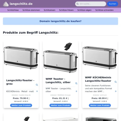 Screenshot langschlitz.de