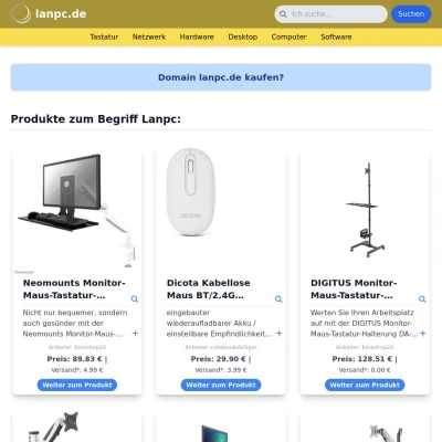 Screenshot lanpc.de