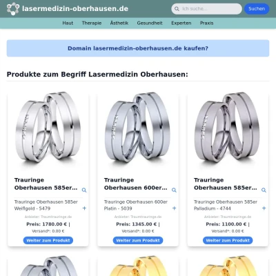 Screenshot lasermedizin-oberhausen.de