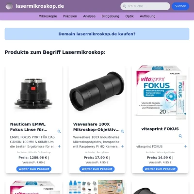 Screenshot lasermikroskop.de