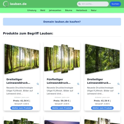 Screenshot lauban.de